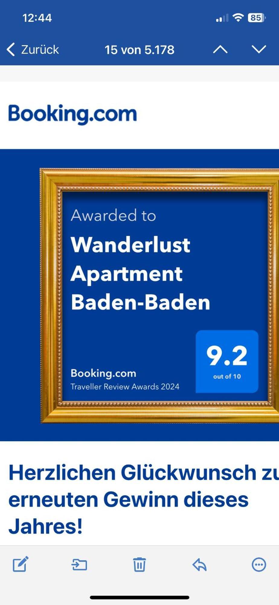 Wanderlust Apartment 바덴바덴 외부 사진